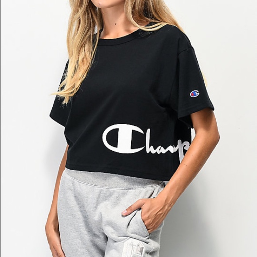 Champion Women's Heritage Crop Tee